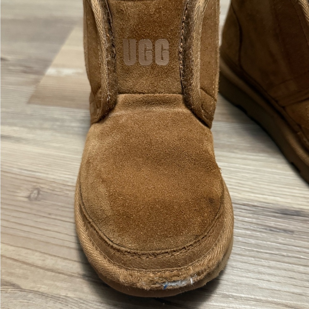 UGG Tan Suede Ankle Boots - Picture 3 of 9